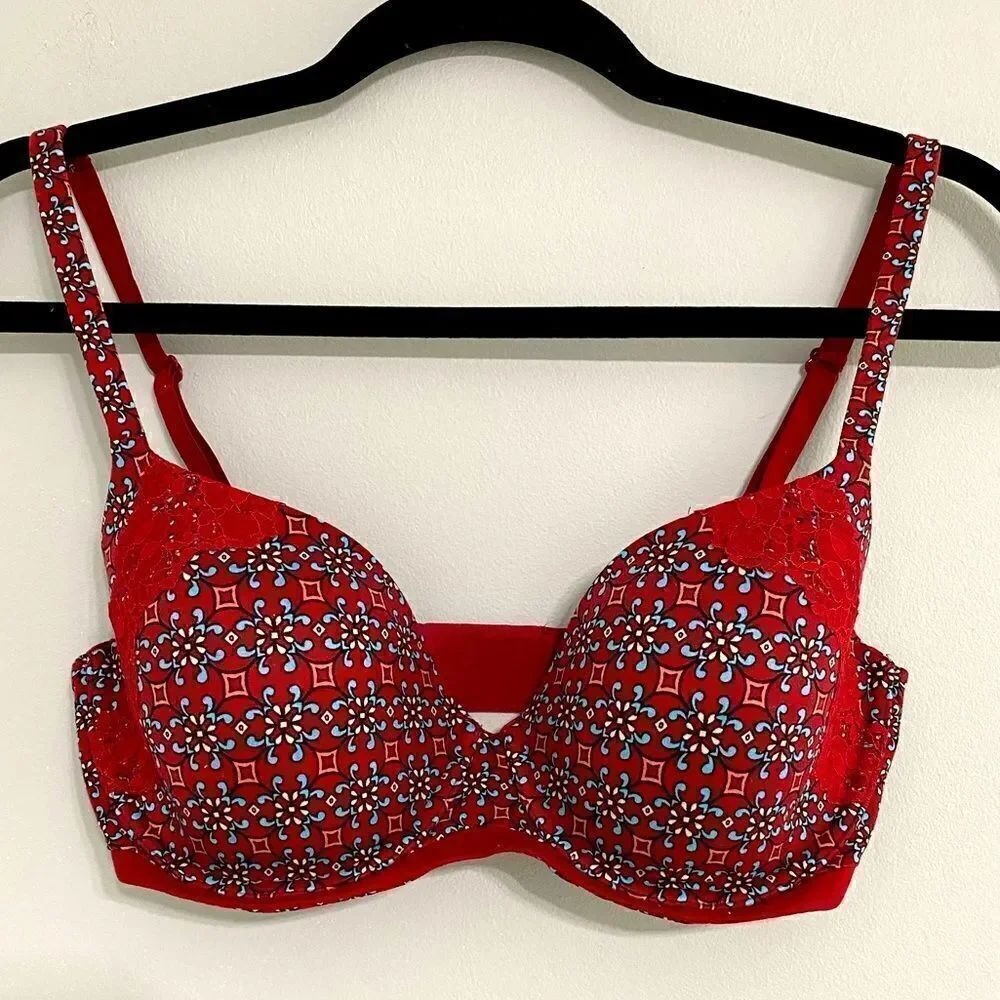 Victoria’s Secret Lined Demi/Demi Buste Double Bra Women Size 32DDD